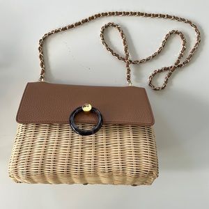 Ted Baker Crossbody Rattan Basket Bag